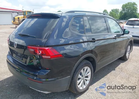 2019 Volkswagen Tiguan 2.0T S из США, поврежденный, VIN 3VV0B7AX1KM040653